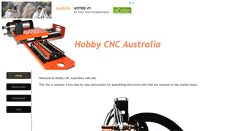 Desktop Screenshot of hobbycncaustralia.com
